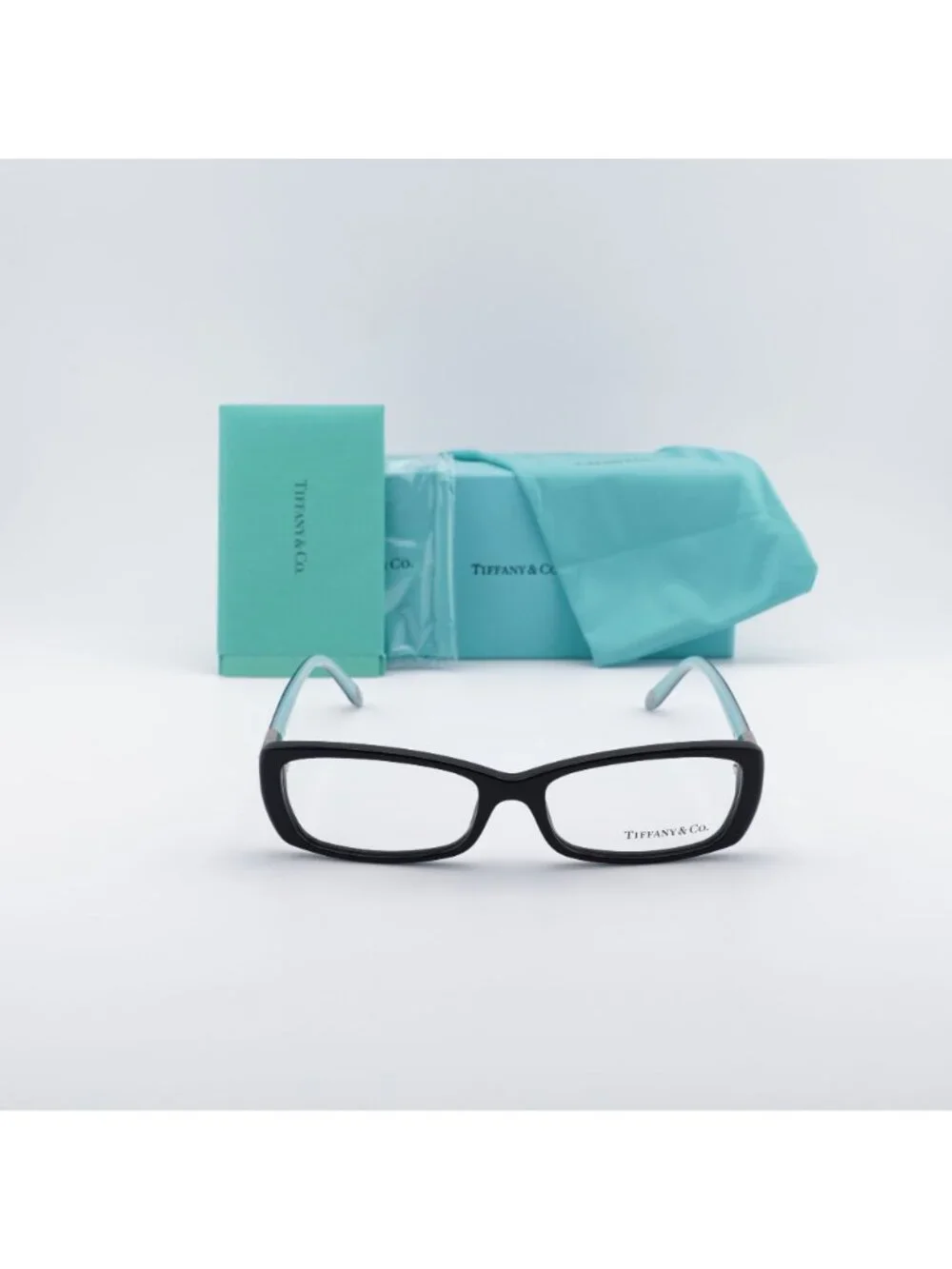 Tiffany & Co TF2070-B 8001 Eyeglasses Black 53mm Rectangle